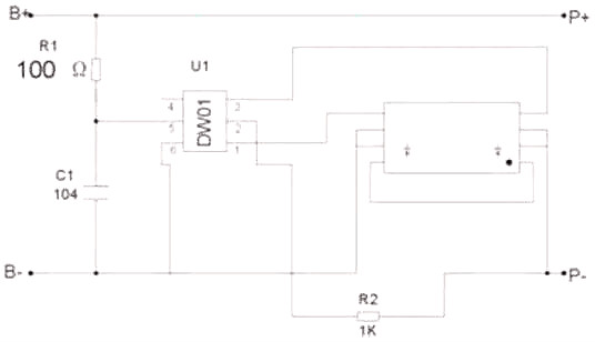 深度分析12V鋰電池保護板電路圖工作原理與特點應用-KIA MOS管