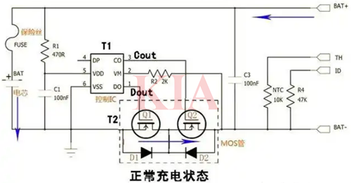 單節鋰電池保護電路