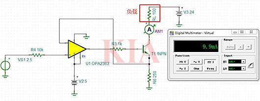 電壓電流轉換電路,運放電路詳解-KIA MOS管